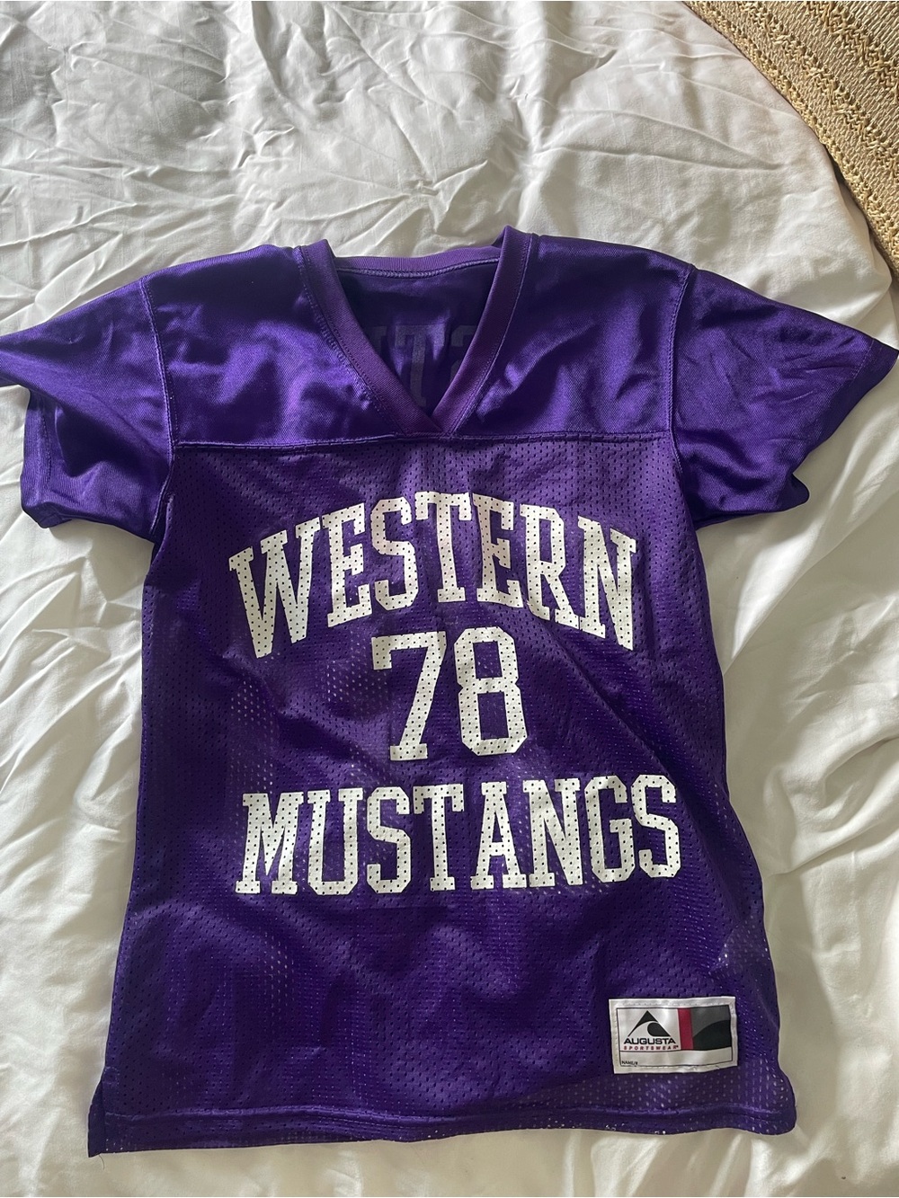 Western football jersey